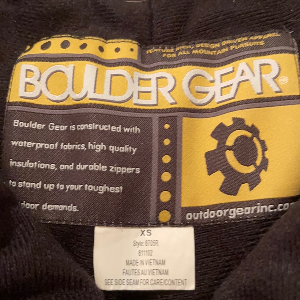 Boulder Gear Black Ski/Snow Pants XS